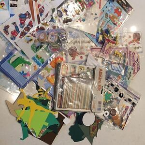 Scrap book supplies,  variety, clean.